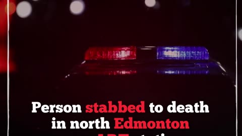 Person stabbed to death in north Edmonton near LRT station