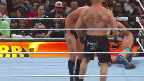 Brock Lesnar and Bobby Lashley set out to DESTROY