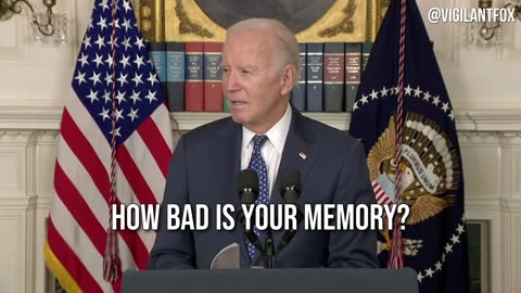 DOOCY CONFRONTS BIDEN: “How bad is your memory? Can you continue as President?”