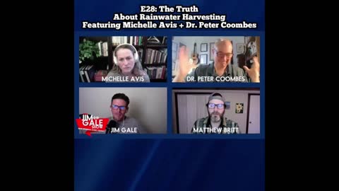 E28: The Truth About Rainwater Harvesting Featuring Michelle Avis + Dr. Peter Coombes