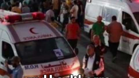 Palestinian Red Crescent: We will continue to operate hospital despite Israeli attacks nearby