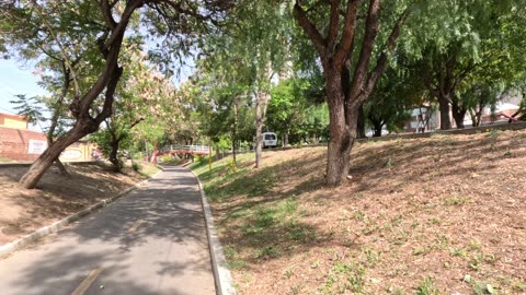 #Walking the #Ciclovia in #Cochabamba #Bolivia 2023 | #Bike Path & Lane in South America | #Trave