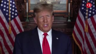 TRUMP VIDEO RESPONSE TAKES AIM AT BIDEN 'DAMAGE' AND WARNS OF WORLD WAR III