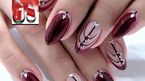 the best 7idea of Nail paint with impressive colour and design learn how paint a cool nail