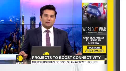Elon Musk meets Brazilian President Jair Bolsonaro, Amazon connectivity projects on agenda | WION