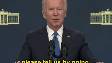 Biden Gaffes Again, the 'D-O-T' in ".com."...