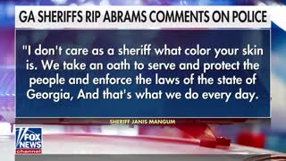 Stacey Abrams infuriates cops with 'good ol' boys club' dig