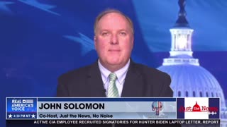 John Solomon with more breaking news about the letter signed by 51 intelligence agents