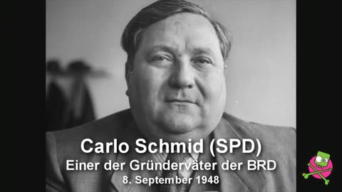 Carlo Schmid (SPD) BRD ist kein Staat