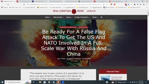 USA NEEDS TO BE READY FOR A NEW FALSE FLAG AND MORE WAR NEWS FROM UKRAINE/MOLDOVA