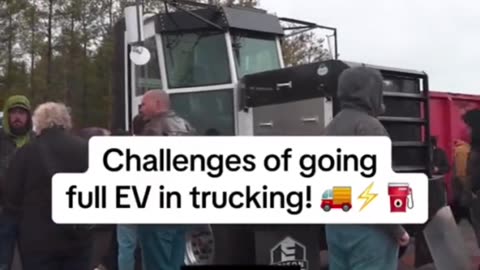 Trucker Drops Truth Bombs On Why Heavy Trucks Cant Go Full EV