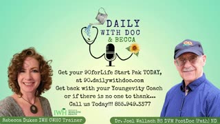 Dr. Joel Wallach - Osteoporosis of the Skull knee, hip and little finger - Daily with Doc and Becca 5/22/2023