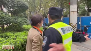 China COVID Protests - CCP police now forcing people to delete photos and...