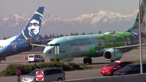 30 Minutes of Plane Spotting at Seattle Tacoma International Airport