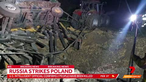 Russian missiles strike Poland in a concerning new development in the war in Ukraine | Sunrise