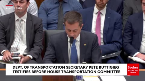 JUST IN- Pete Buttigieg Touts Biden Administration Efforts To Upgrade U.S. Transportation