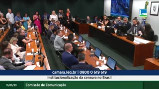 Audiência Pública Comissão contra Censura no Brasil 11/05/2023