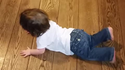 Toddler destined to become crossfit champion