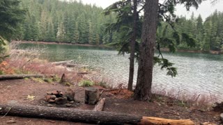 Oregon – Mount Hood National Forest – The West Shore of Lower Twin Lake – 4K