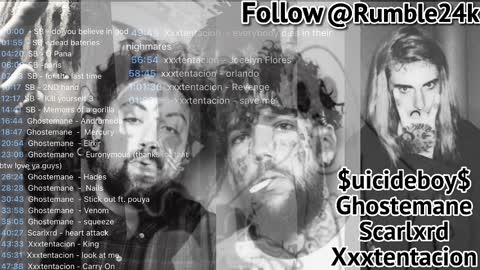 $uicideboy$, Ghostemane, Scarlxrd, XXXTentacion- Playlist (480p)