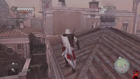 Assassin Creed Brotherhood Mission 13 Castello Crasher 100%