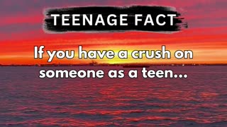 If you have a crush on someone as a teen... #shorts #explorefacts #Beactivewithbhatti #crushfact