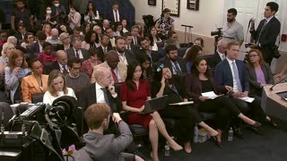 Briefing Clip: Reporter Asks About Trump-Biden 'Neck-and-Neck' With Black Voters