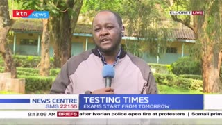 Uasin Gishu students prepare for the national assessment test