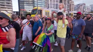 Thousands march to celebrate Australia’s “World Pride” festival