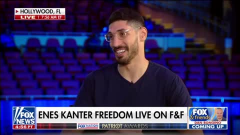 Enes Kanter Freedom on Receiving The Most Valuable Patriot Award: ‘touched my heart so much’