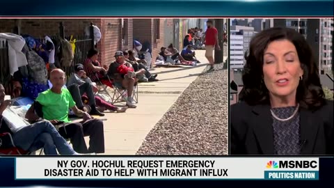Gov. Kathy Hochul: “You’re gonna start seeing people living in tents, not just on the border, but on the streets of New York…”
