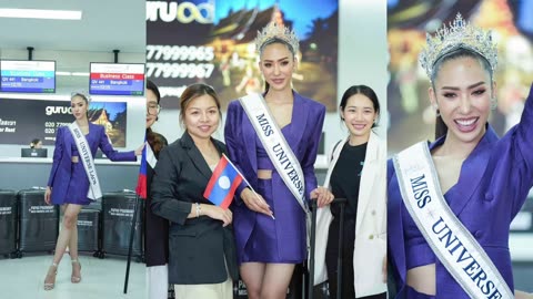 MISS UNIVERSE LAOS 2023 PAPAO PAIMANI IS READY TO GO TO EL SALVADOR FOR MISS UNIVERSE 2023