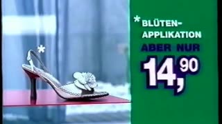 Deichmann Werbung - Blüten-Applikation