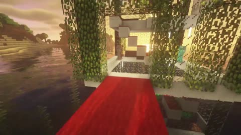 Minecraft Underwater Modern House