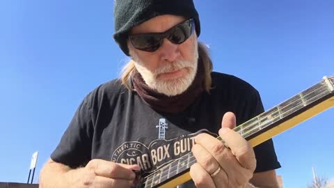 Cigar Box Guitar - Blue Like Jazz