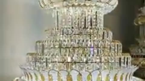 #Crystal hanging chandelier