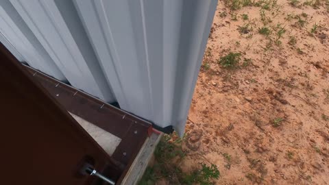 Metal Building Series Episode 23; I Screwed Up, Putting Up the Second Sidewall