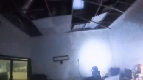A new video shows Hamas muslim terrorists storming a building