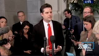 MATT GAETZ EXPLAINS WHY HE'S OPPOSING KEVIN McCARTHY FOR SPEAKER