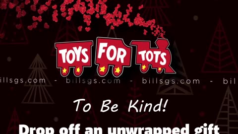 TOYS FOR TOTS!