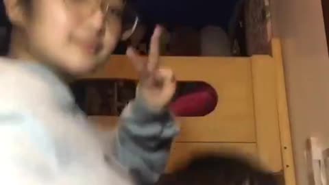 Dancing with my little brother on TikTok