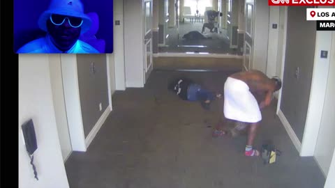 P. Diddy assaulting Cassie in Los Angeles Hotel