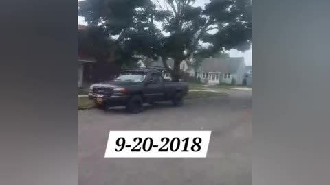 Joseph Martelli jjm7777 This truck tried running me over in Niagara Falls, NY 7-29-2018