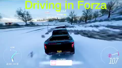 Messing around in Forza Horizon 4