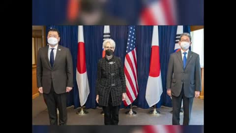 Japan did not attend the joint US-Japan-South Korea press conference due to the Dokdo dispute