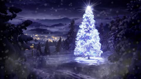 merry christmas tree decoration lights