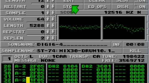 Amiga and Atari ST Protracker Music Mods - Digi 6