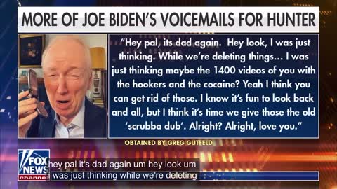 Hunter Biden Voicemail From The Big Guy!