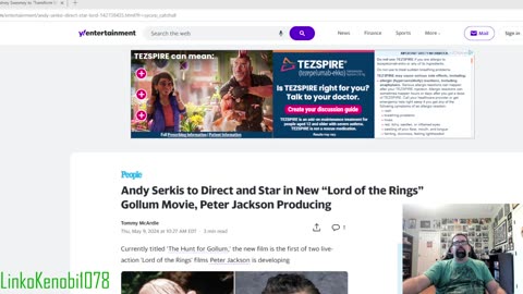 Andy Serkis coming back for more lord of the rings