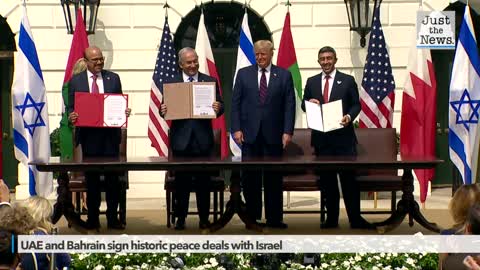 UAE and Bahrain sign historic peace deals with Israel at the White House